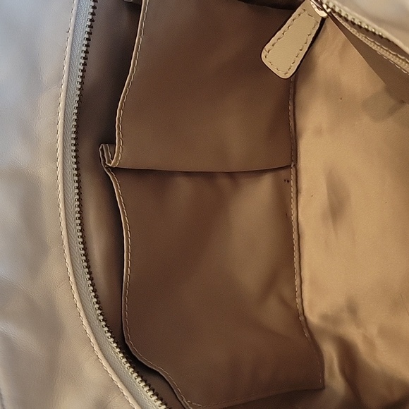 Coach Alexandra F20812 Ivory /Cream Leather Chain Handbag Shoulder Bag - Picture 4 of 6